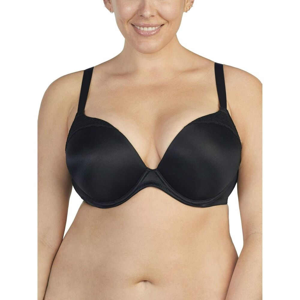 Secret Treasures Dreamfit Black Bra Women's 42D Plus Size Lift Support Comfort